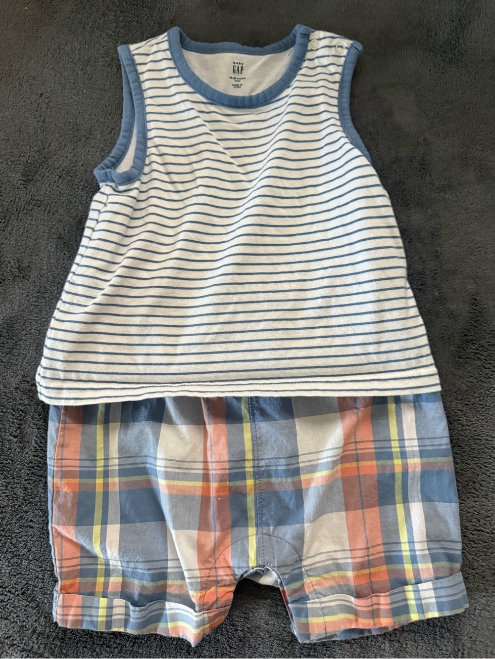 Kids Pajama Top (Striped)